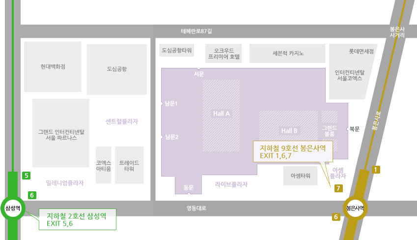 찾아오시는 길